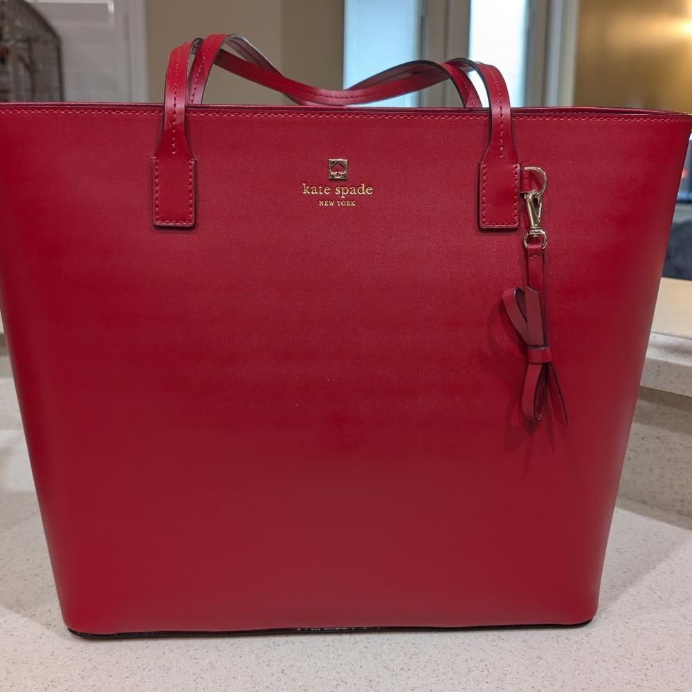 Kate Spade tote - red